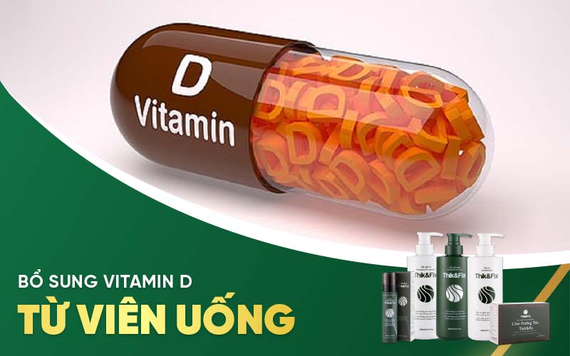 bổ sung vitamin d từ viên uống