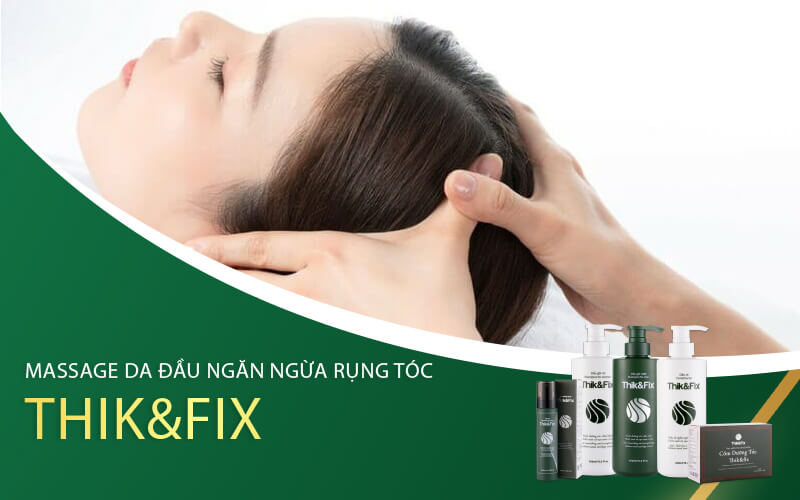 massage da đầu ngăn ngừa rụng tóc