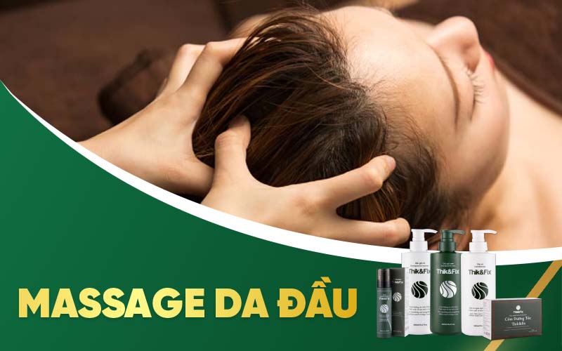 massage da đầu