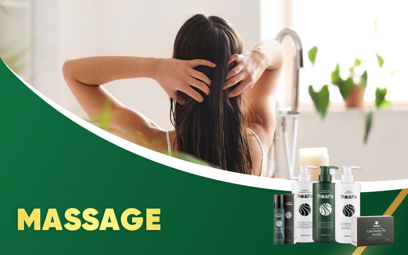 massage với dầu oliu